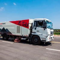 ESUN Runway Street Road Highway Airport Vacuum Road Sweeper Truck Sweeping Cleaning Truck